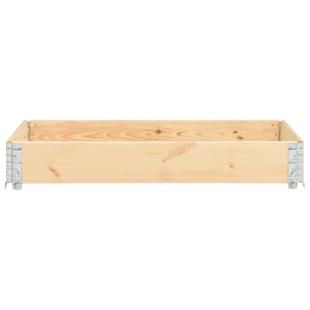Fioriera Rialzata 50x150 cm in Legno Massello di Pino