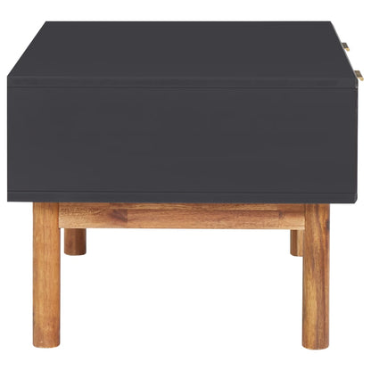 Tavolino da Salotto 90x50x40 cm Legno Massello di Acacia e MDF