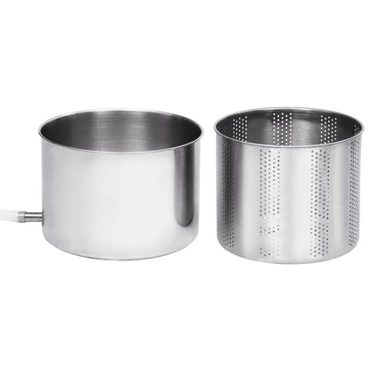 Torchio per Frutta e Vino in Acciaio Inox 6 L