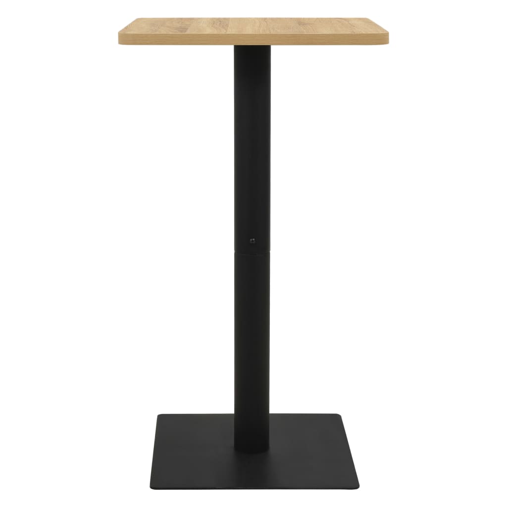 Tavolo da Bistrot Colore Rovere 60x60x107 cm