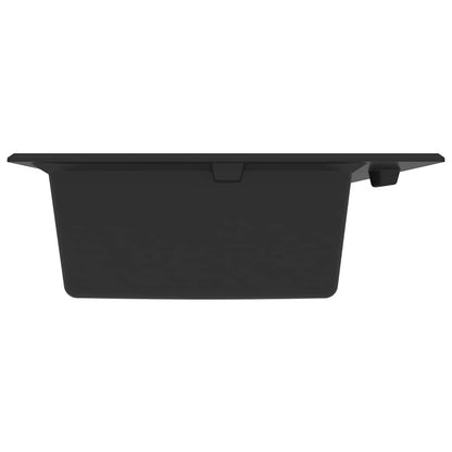 Lavello da cucina Nero 79 x 50 x 31 cm Quarzo e Resina