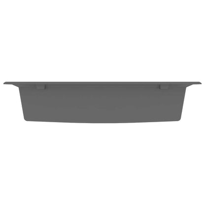 Lavello da cucina Grigio 79 x 50 x 31 cm Quarzo e Resina