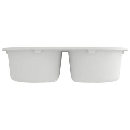 Lavello da cucina Bianco 78 x 47 x 20.5 cm Granito