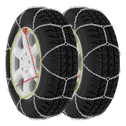 Catene da Neve per Pneumatici 2 pz 9 mm KN110