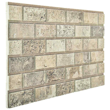 Pannelli Murali 3D con Design a Mattoni Sabbia 10 pz EPS
