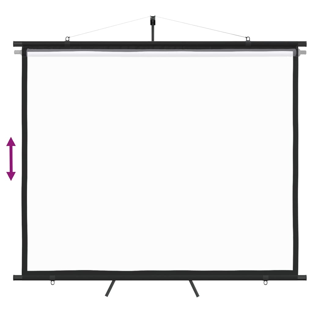 Schermo di Proiezione con Treppiedi 100" 4:3