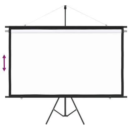 Schermo di Proiezione con Treppiedi 90" 16:9
