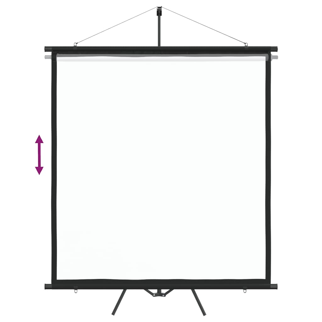 Schermo di Proiezione con Treppiedi 63"/205 cm 1:1