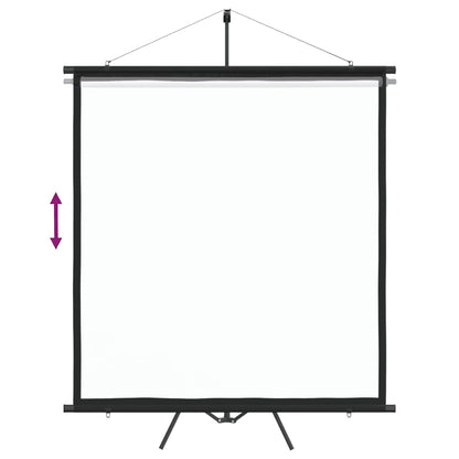 Schermo di Proiezione con Treppiedi 63"/205 cm 1:1