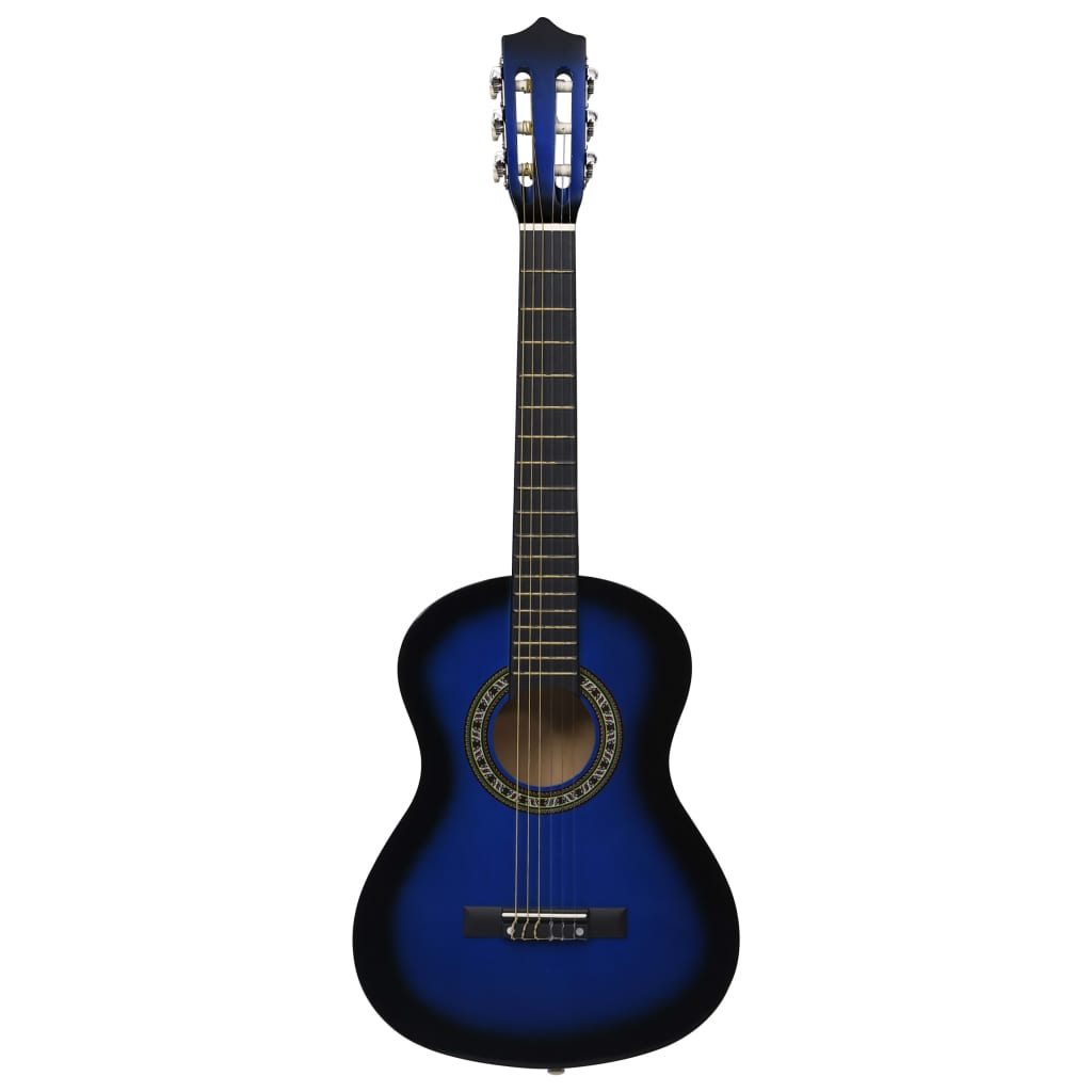 Chitarra Classica Principianti e Bambini e Custodia Blu 1/2 34"