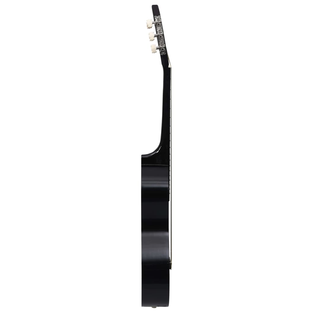Chitarra Classica Principianti e Bambini Custodia Nera 1/2 34"
