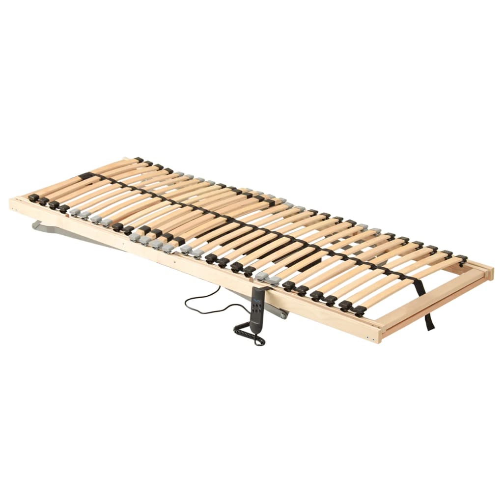 Letto con Telaio a Doghe Elettrico 28 Doghe 7 Zone 100x200 cm