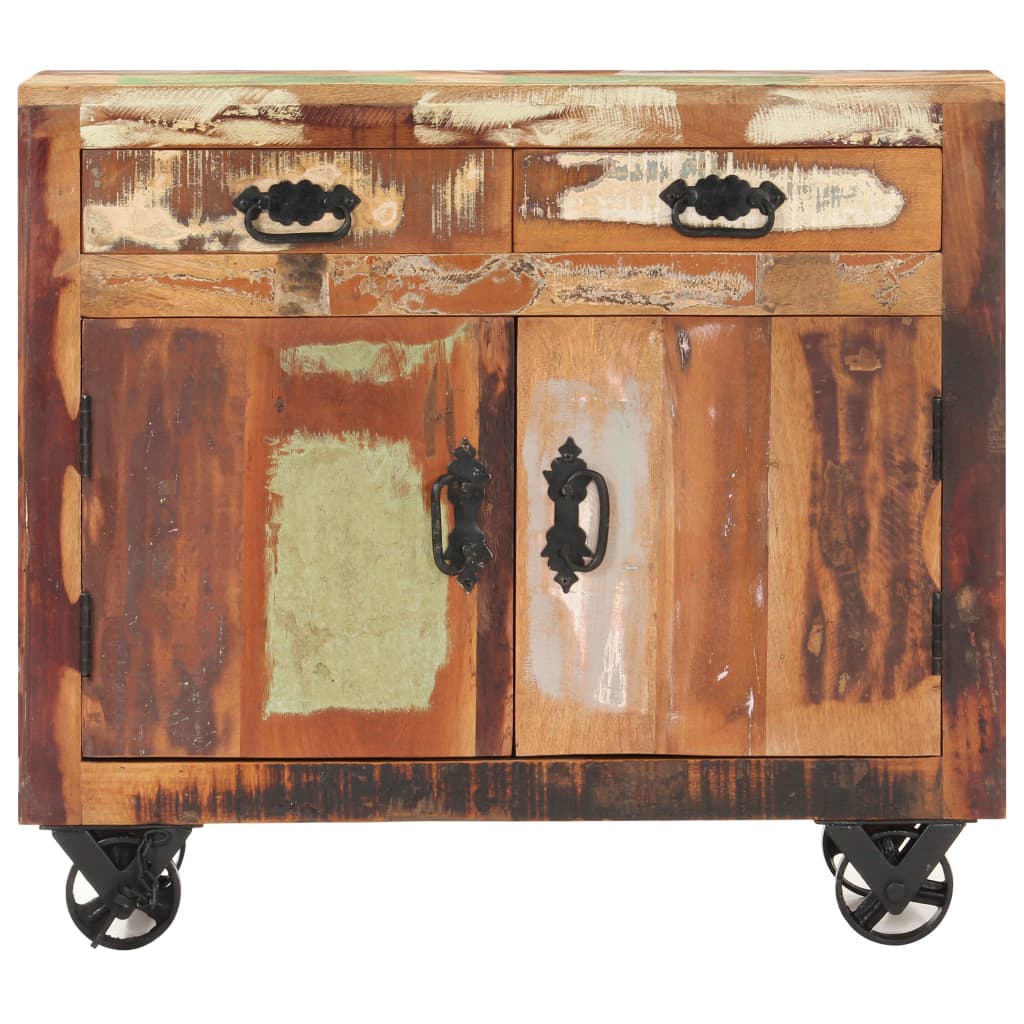 Credenza 80x30x70 cm in Legno Massello di Recupero