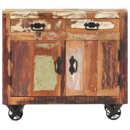 Credenza 80x30x70 cm in Legno Massello di Recupero