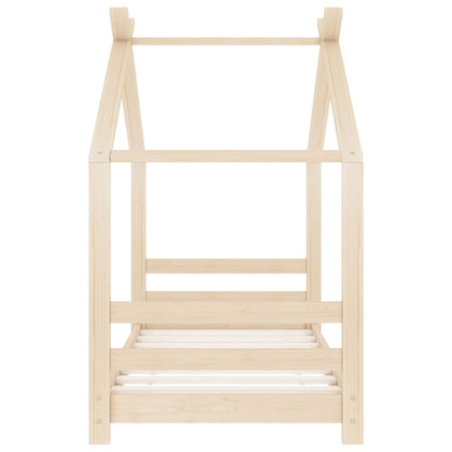 Giroletto per Bambini in Legno Massello di Pino 70x140 cm