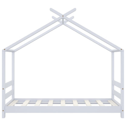 Giroletto per Bambini Bianco in Massello di Pino 70x140 cm