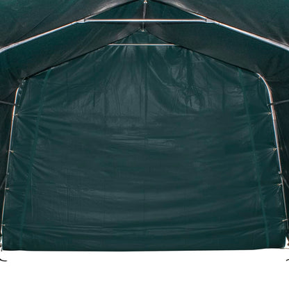 Tendone Bestiame Rimovibile PVC 550 g/mÃ‚Â² 3,3x3,2 m Verde Scuro
