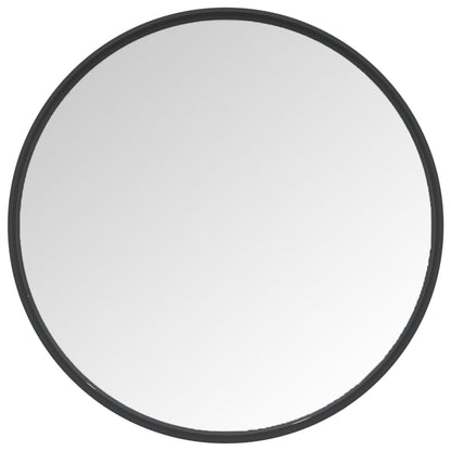 Specchio da Parete Nero 40 cm