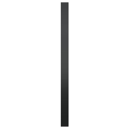 Specchio da Parete Nero 50 cm