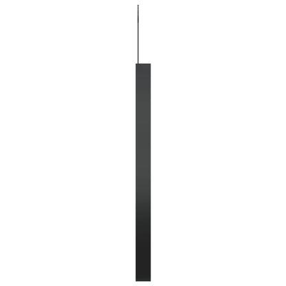 Specchio Sospeso con Gancio Nero 40 cm