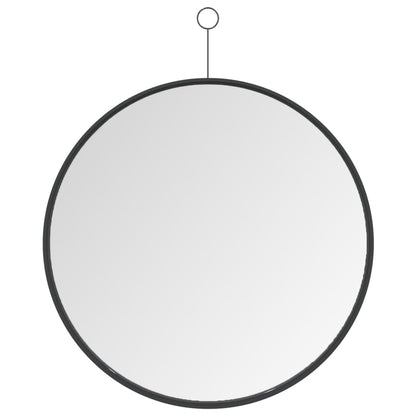 Specchio Sospeso con Gancio Nero 50 cm