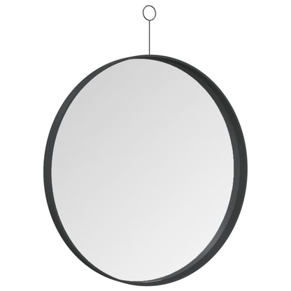 Specchio Sospeso con Gancio Nero 50 cm