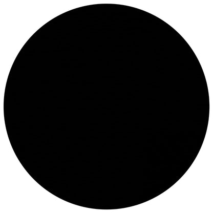 Tavolino da Salotto Nero 40 cm in Vetro Temperato