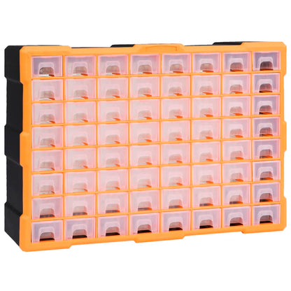 Mobile Contenitore con 64 Cassetti 52x16x37,5 cm