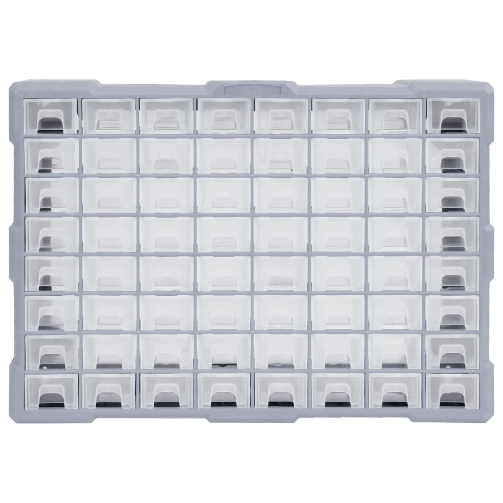 Mobile Contenitore con 64 Cassetti 52x16x37,5 cm