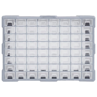 Mobile Contenitore con 64 Cassetti 52x16x37,5 cm