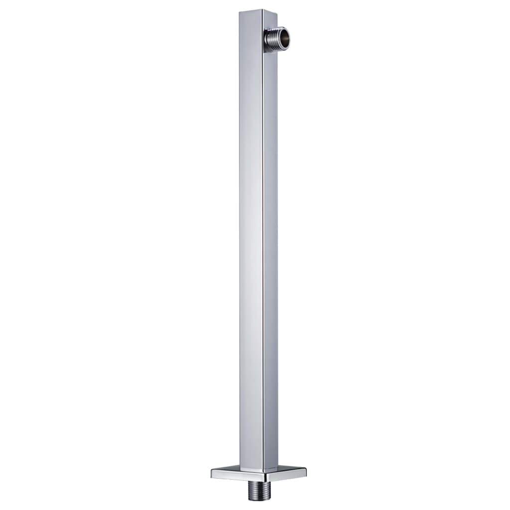 Braccio di Supporto Doccia Quadrato Acciaio 201 Argento 40 cm