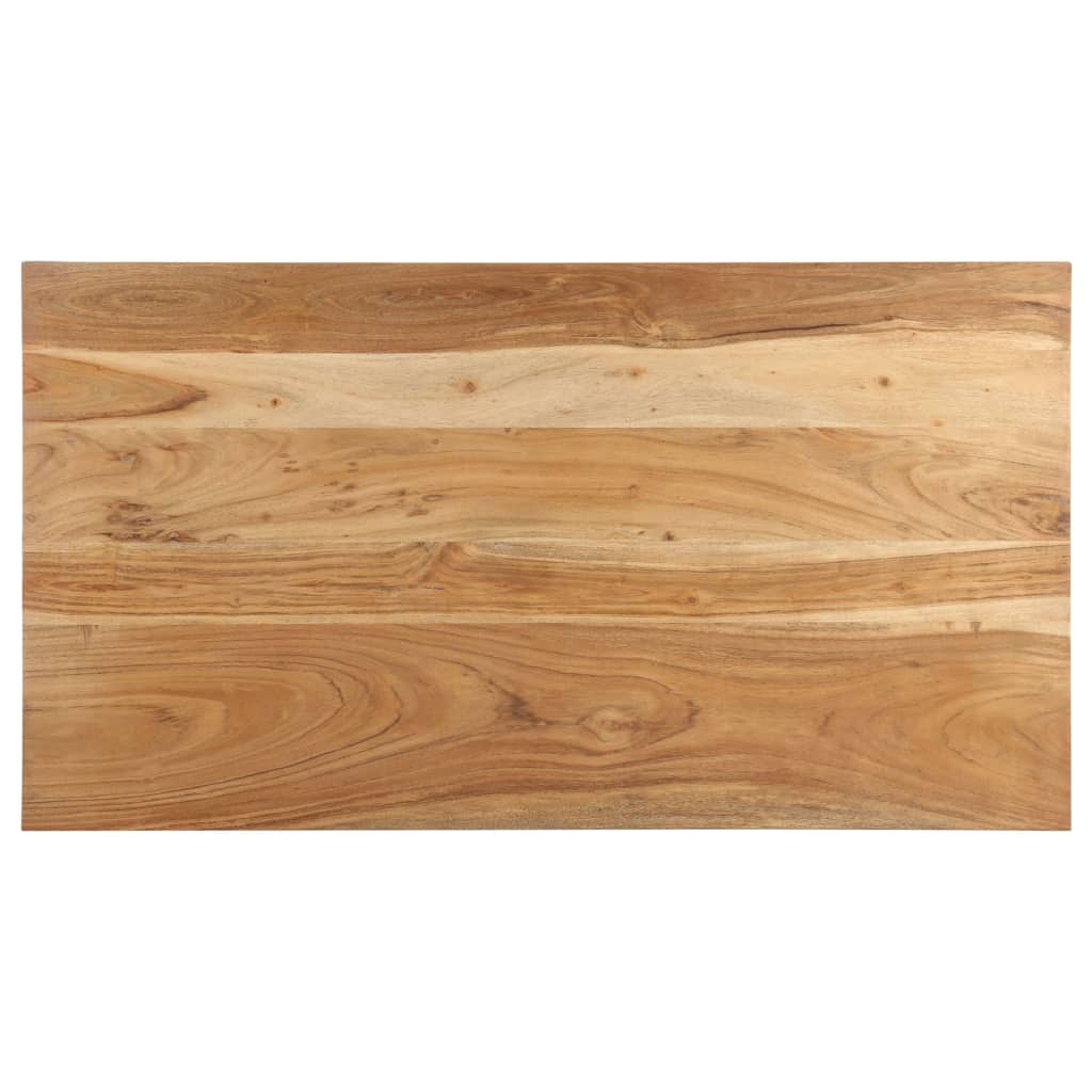Tavolino da CaffÃ¨ 110x60x35 cm in Legno Massello di Acacia