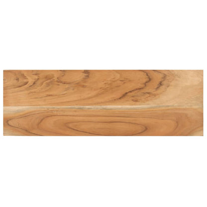 Tavolo Consolle 110x30x75 cm in Legno Massello di Acacia