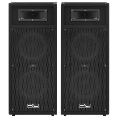Altoparlanti Professionali Passivi da Palco Hi-Fi 2 pz 1000 W