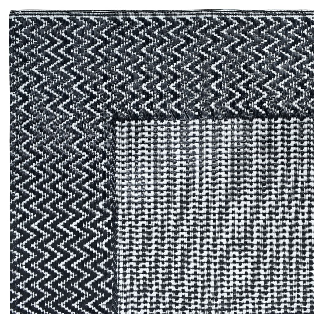 Tappeto da Esterni ARAKIL Grigio 120x180 cm in PP