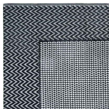 Tappeto da Esterni ARAKIL Grigio 120x180 cm in PP