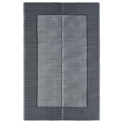 Tappeto da Esterni ARAKIL Grigio 160x230 cm in PP