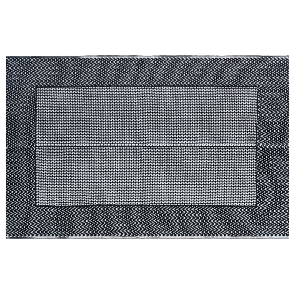 Tappeto da Esterni ARAKIL Grigio 190x290 cm in PP
