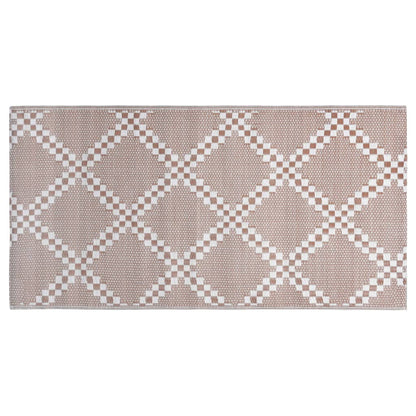 Tappeto da Esterni ARAKIL Marrone 80x150 cm in PP