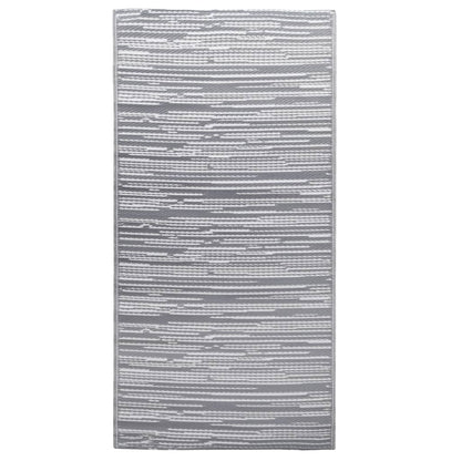 Tappeto da Esterni ARAKIL Grigio 120x180 cm in PP