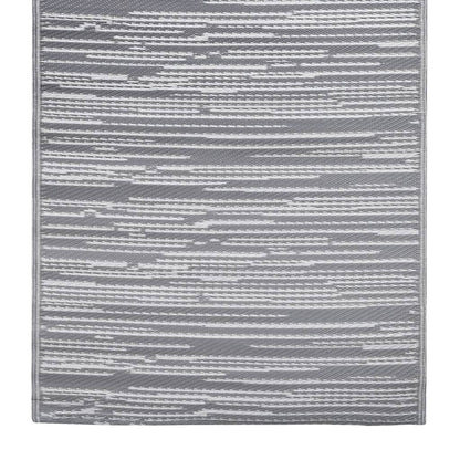 Tappeto da Esterni ARAKIL Grigio 160x230 cm in PP