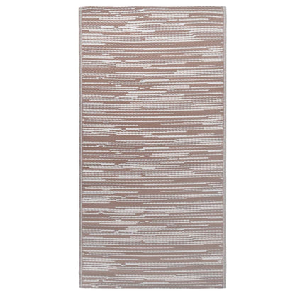 Tappeto da Esterni ARAKIL Marrone 80x150 cm in PP