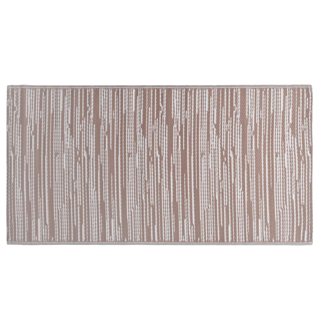 Tappeto da Esterni ARAKIL Marrone 80x150 cm in PP