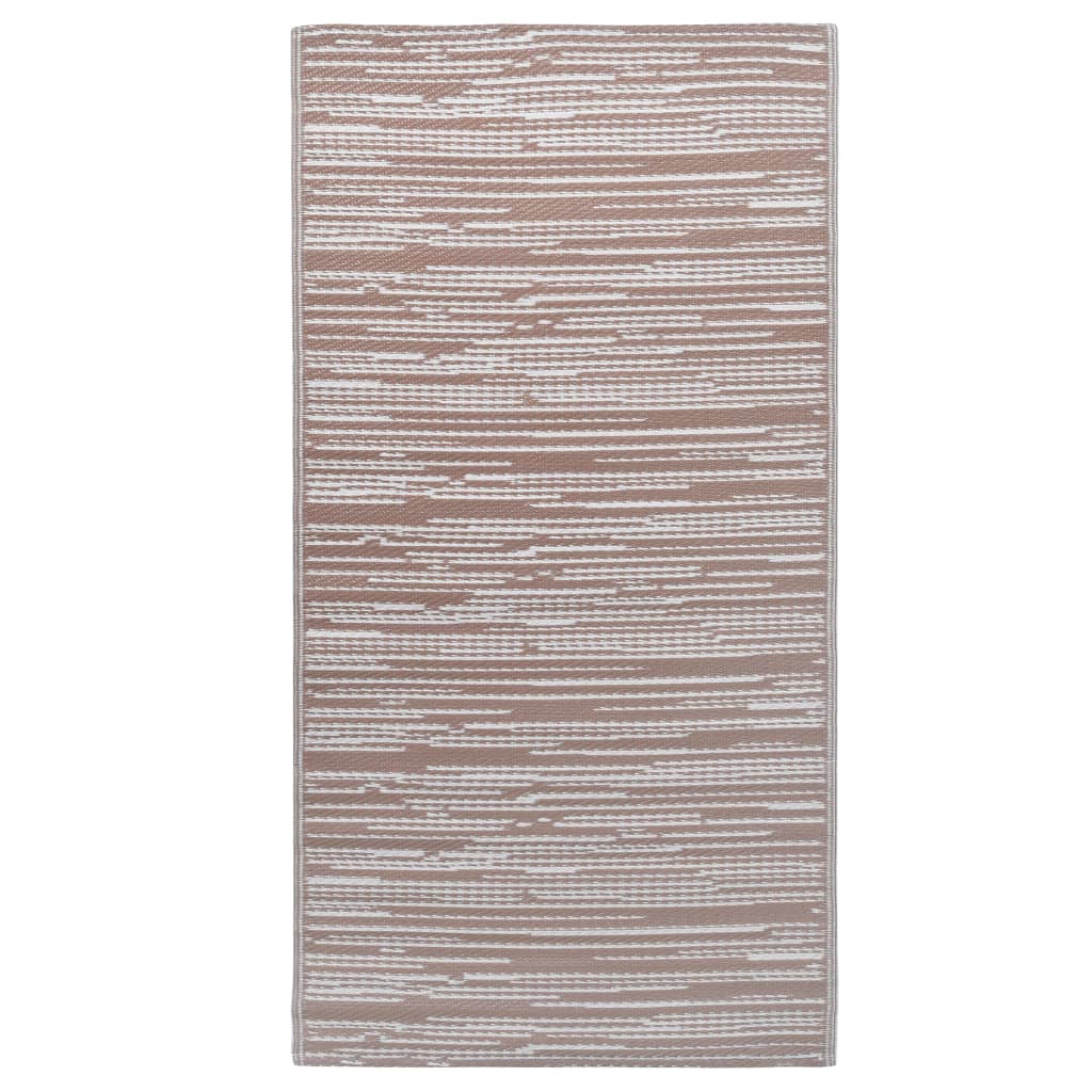 Tappeto da Esterni ARAKIL Marrone 160x230 cm in PP