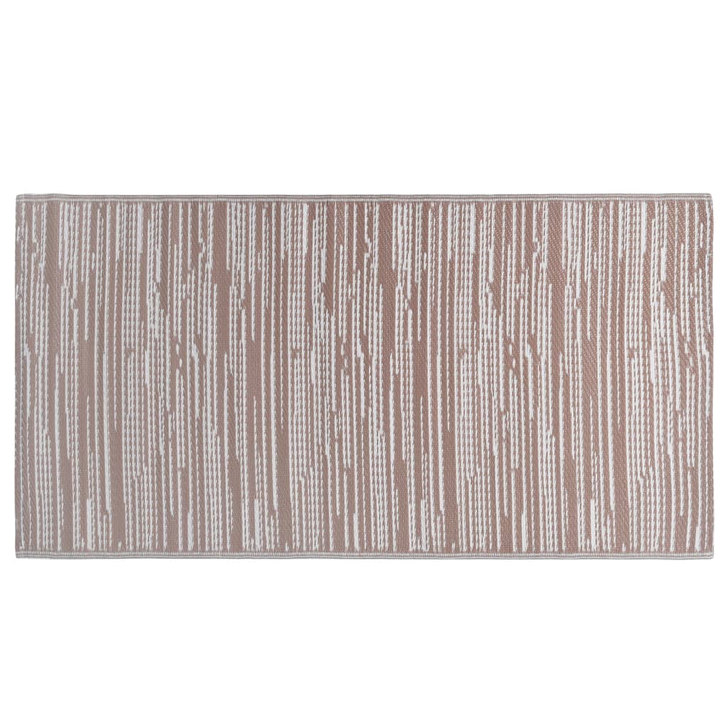 Tappeto da Esterni ARAKIL Marrone 190x290 cm in PP