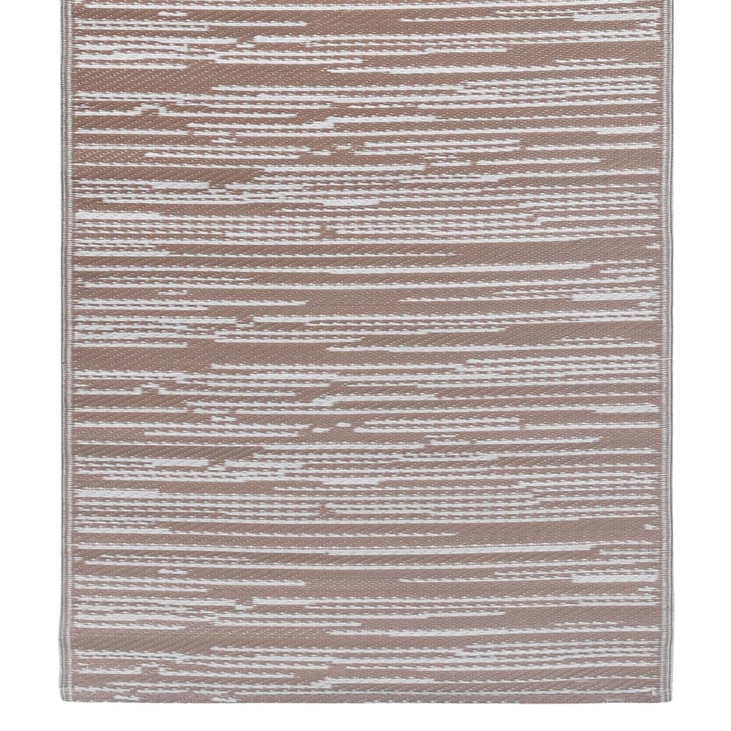 Tappeto da Esterni ARAKIL Marrone 190x290 cm in PP