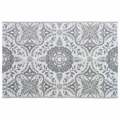 Tappeto da Esterni ARAKIL Grigio Chiaro 190x290 cm in PP