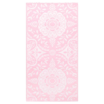 Tappeto da Esterni ARAKIL Rosa 80x150 cm in PP