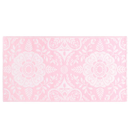 Tappeto da Esterni ARAKIL Rosa 80x150 cm in PP