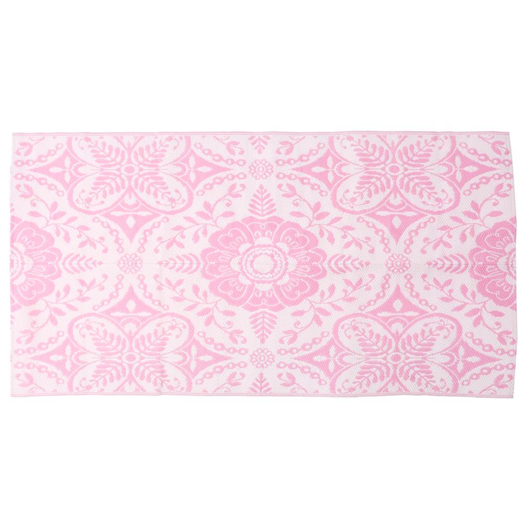 Tappeto da Esterni ARAKIL Rosa 120x180 cm in PP
